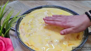 احسن من الكيك وشنيك❓حضريها غير بالملعقة بدون عجن او مجهود خفيف بحال ريشة بنة او مذاق لا يقاوم