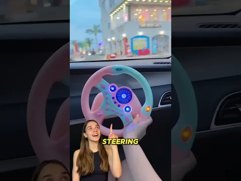 CUTEST_STEERING_WHEEL!🩷Rate_it_out_of_10_#unboxing_#car_#tools_#driver_#hacks