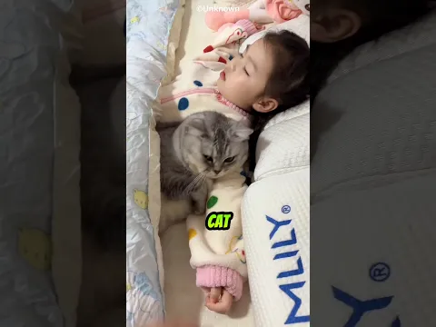 The Secret Bedtime Mission of a Sneaky Cat. #shorts