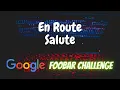 En Route Salute Google Foobar Challenge Python FAANG