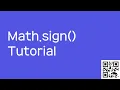 Math sign tutorial JS CoderNap