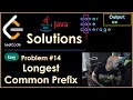 LeetCode 14 - Longest Common Prefix