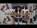 my cowboy boot collection how to style them