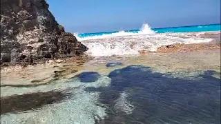 صخرة ليلى مراد فى مرسى مطروح فيلم شاطئ الغرام 