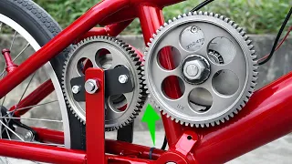 great idea a bicycle with a chainless motor will amaze you 