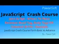 JavaScript-03 Where to place JS Code between Head tags Body tags External JS File From Scratch