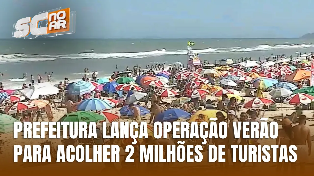 Florianópolis espera mais de 2 milhões de turistas neste verão