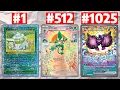 MOST EXPENSIVE Card for EVERY Pokemon EVER