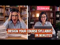How to Create a Complete Course Website for educators with Enter Pro AI in 2026