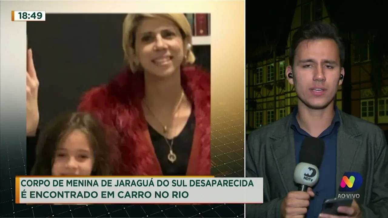 Corpo de menina de 6 anos é encontrado em veículo submerso na cidade de Rio dos Cedros