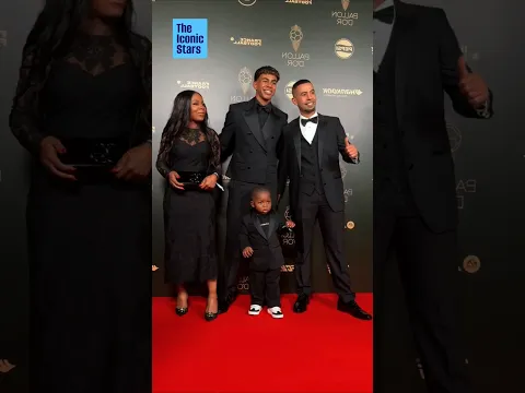 Lamine Yamal With His Family At The Red Carpet #lamineyamal