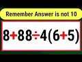 This Easy Math problems Has Everyone Confused