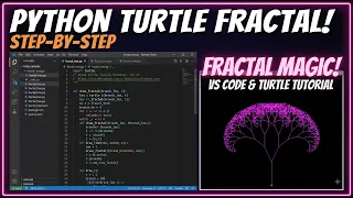 Python Turtle Fractal Art Step-by-Step Programming GuideTree Python