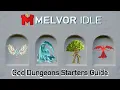 God Dungeons Starters Guide - Melvor Idle