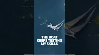 The boat is really testing my will #windedvoyage #sailinglifestyle #sailinglifestyle #sailing