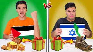 تحدي الصناديق العشوائيه من كل بلدان العالم نهاية صادمة 