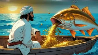 قصة الصياد الفقير وزوجته الطماعة درس عظيم عن الصبر والرزق حكايات مؤثرة  قصة الصياد الفقير وزوجته الطماعة درس عظيم عن الصبر والرزق حكايات مؤثرة