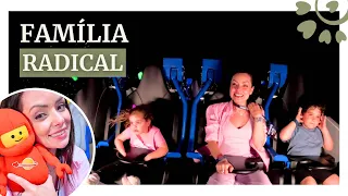 BEBÊ RADICAL NA MONTANHA RUSSA DA GALÁXIA - GALACTICOASTER, DA LEGOLAND! 