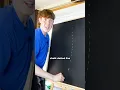 How To Draw The Viral Dotted Line With Chalk
