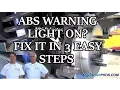 Download Lagu ABS WARNING LIGHT ON? FIX IT IN 3 EASY STEPS