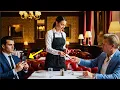 Lagu CEO bestelt een FILET in het Duits en schrikt als serveerster hem een briefje in het Duits afgeeft