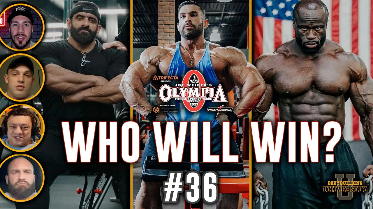 Derek Lunsford the NEW Favorite? Mr Olympia Predictions | Stanimal, Fitzwater, BEEF Stu (BU 36)