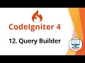 Curso CodeIgniter 4 Query Builder Class