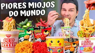 PROVAMOS OS PIORES MIOJOS DO MUNDO - Vale a pena?