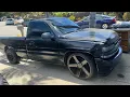 IHC ON 22S AND NEW 24S ON THE BLACK SILVERADO