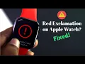 Fixed Apple Watch Crashed Bricked Red Exclamation