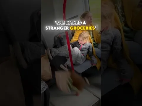 Disrespectful Kid Kick a Stranger Grocery😤💔