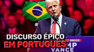DISCURSO DE POSSE DO TRUMP EM PORTUGUÊS