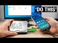 turn phone into NAS with D