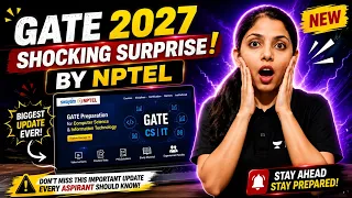 GATE 2027 Shocking Surprise by NPTEL Important Update for Every GATE Aspirant
