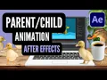How to Use Parenting in AFTER EFFECTS Easy Beginner Animation Tutorial