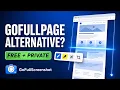 GoFullPage Alternative GoFullScreenshot Full Demo Free Local