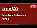 Learn CSS In Arabic 2021 -