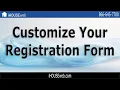 Customize Your Registration Form - November 2024