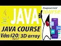 3D Arrays Multidimensional Arrays in Java Introduction to Arrays Three dimensional part - 7