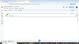Lesson 1b How to run python program on google colab and download the py file