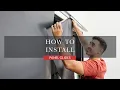 How to install Panel Glide Blinds