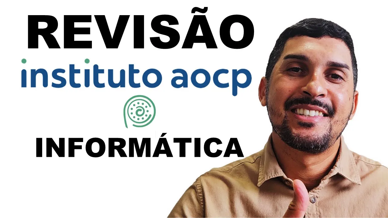 REVISÃO | Informática AOCP 2025 | Concurso TJ PR 2025 | Concurso UENF 2025 #aocp #institutoaocp
