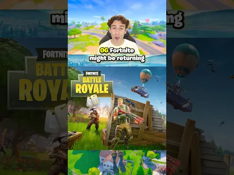 OG Fortnite is actually RETURNING?! 🔥👀