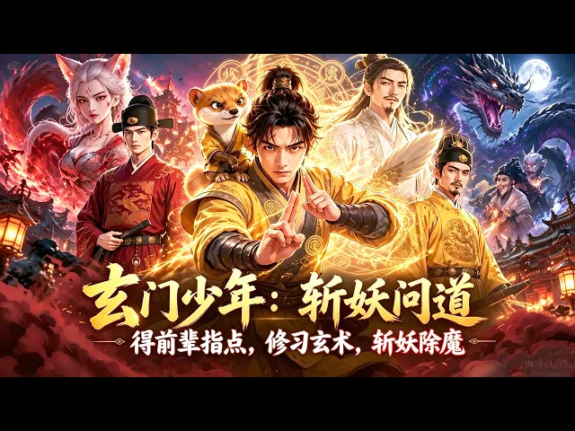 一口气看完 丨一口气看完,得玄门前辈指点引,正式踏上研习术法、降妖除魔的修行之路