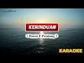 Lagu KERINDUAN - ( Panca F Pondaag ) - KARAOKE