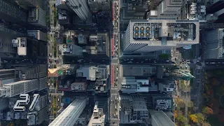 New York City 4K Aerial Stock Footage Archive: Manhattan Skyline [Day, Sunset & Night]