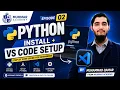 Python Install VS Code Setup Episode 02 Muhmar Academy