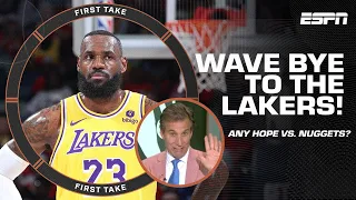 Download 'DENVER WILL WIN THE SERIES EASY!' Mad Dog WAVES GOODBYE to the Lakers 🍿 | First Take MP3