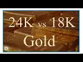 18K vs 24K Gold Which has a greater percentage of gold
