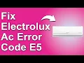 Electrolux AC E5 Error Code Defrost Mode Error - What It Means And What To Do To Fix The Error